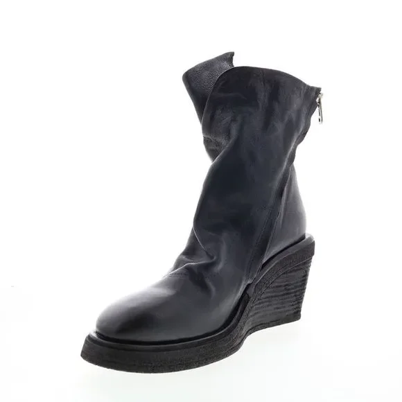 A.S.98 Womens Tremont Black Boots worn one time - Picture 4 of 13